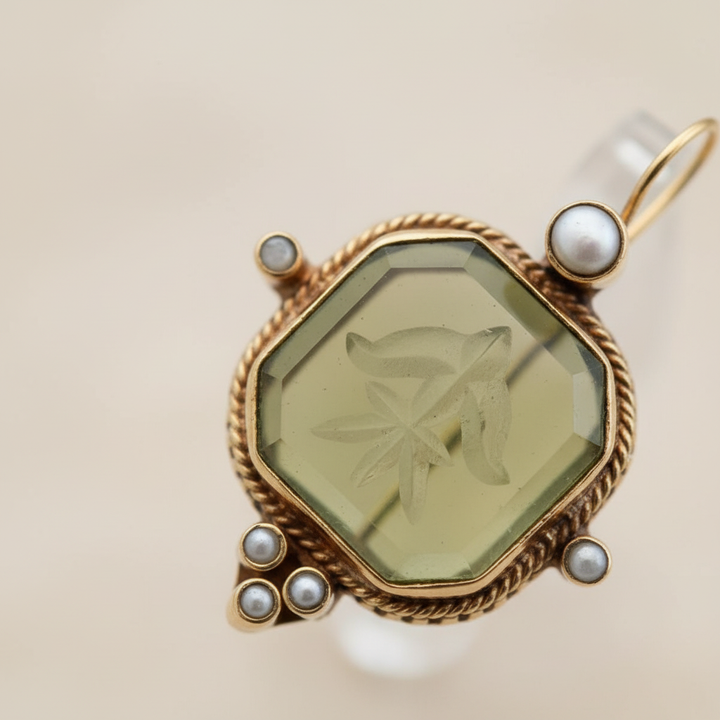 Vintage Perlenohrringe - PearlHarmony 