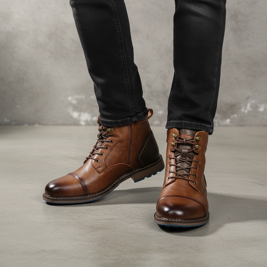 Vintage Inspired Stiefelette - Jeremy