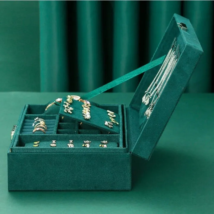 Vintagestil Schmuckbox - EleganceCase 