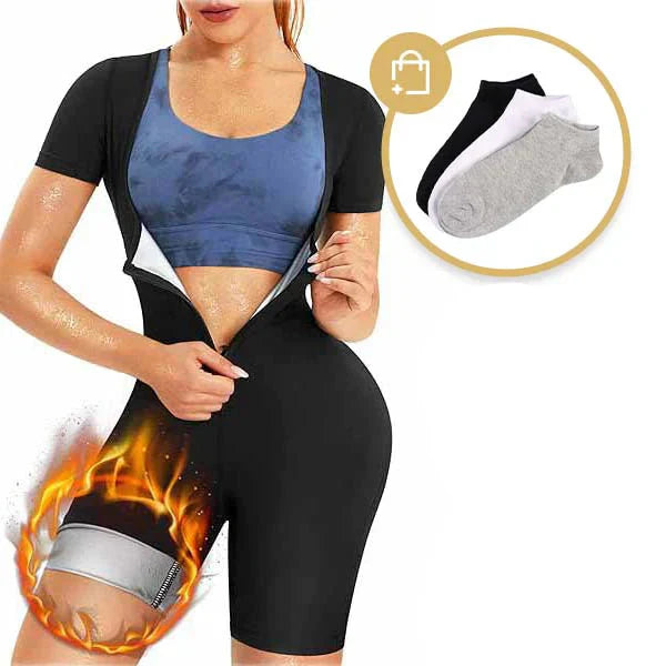 Shapewear Alina | Neoprenový saunový oblek na pas, břicho a nohy