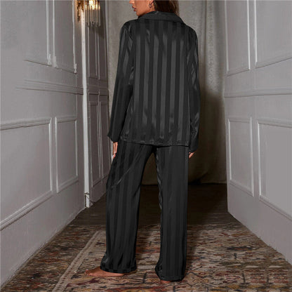 Měkký dámský saténový pyžamo – Marisol