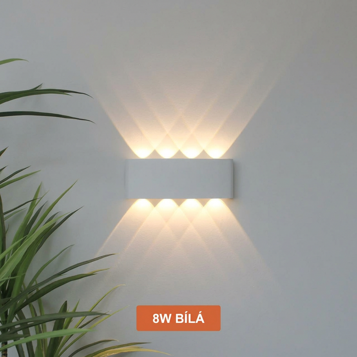 Aplique de pared Skøle para interiores y exteriores, con protección IP65