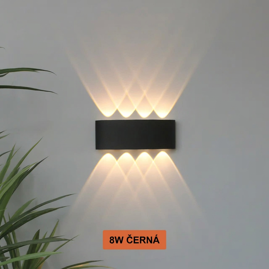 Aplique de pared Skøle para interiores y exteriores, con protección IP65