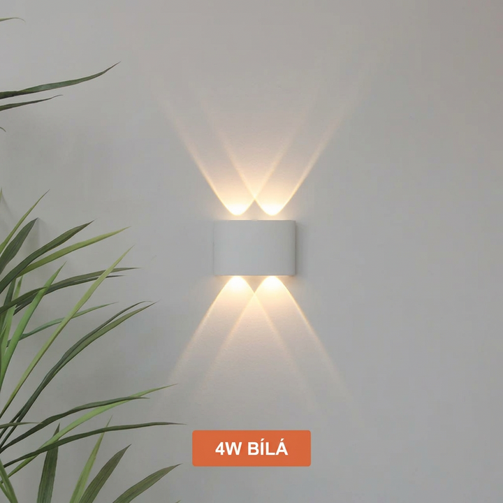 Aplique de pared Skøle para interiores y exteriores, con protección IP65