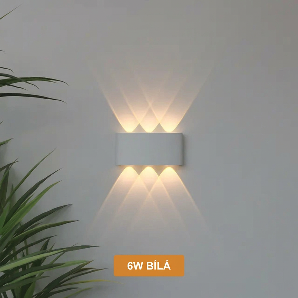 Aplique de pared Skøle para interiores y exteriores, con protección IP65