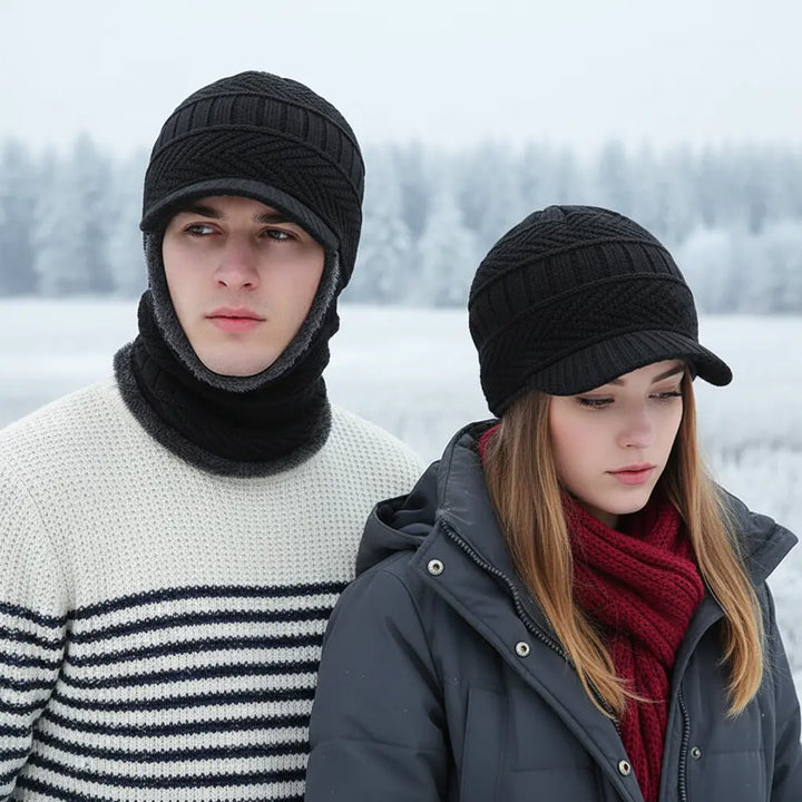 Zimní čepice s ochranným štítem - WinterCap