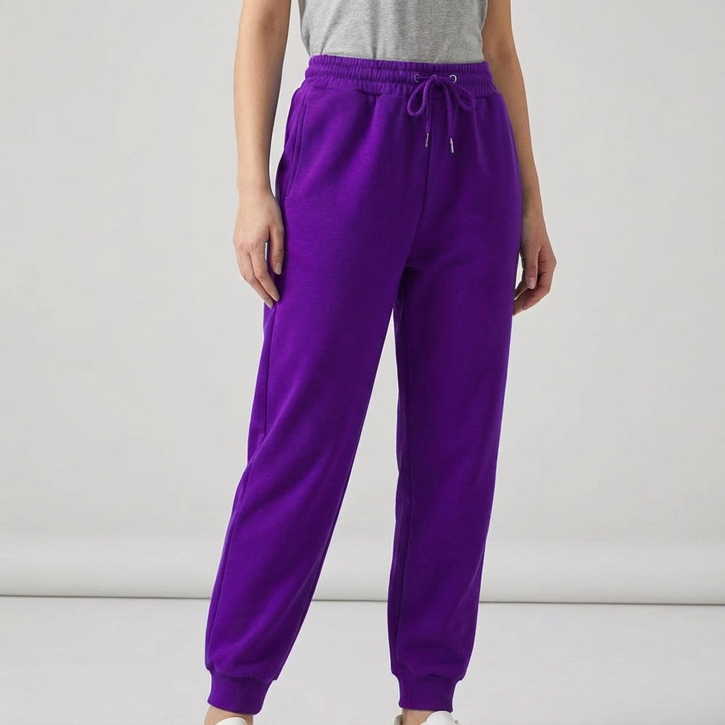 Weiche Baumwollmix Jogginghose - Tiffany