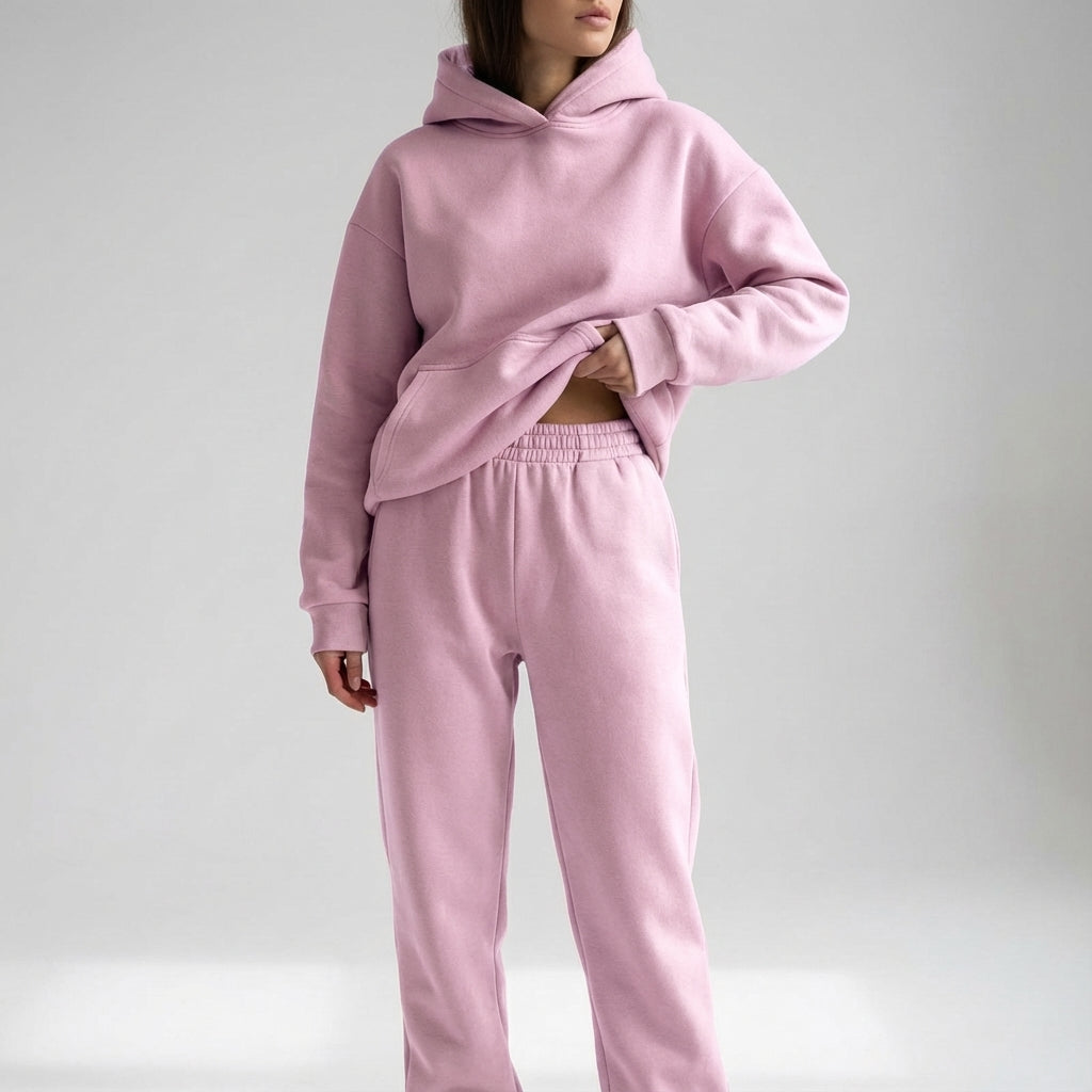 Weiche Stoffmix Jogginganzug -  Katherine