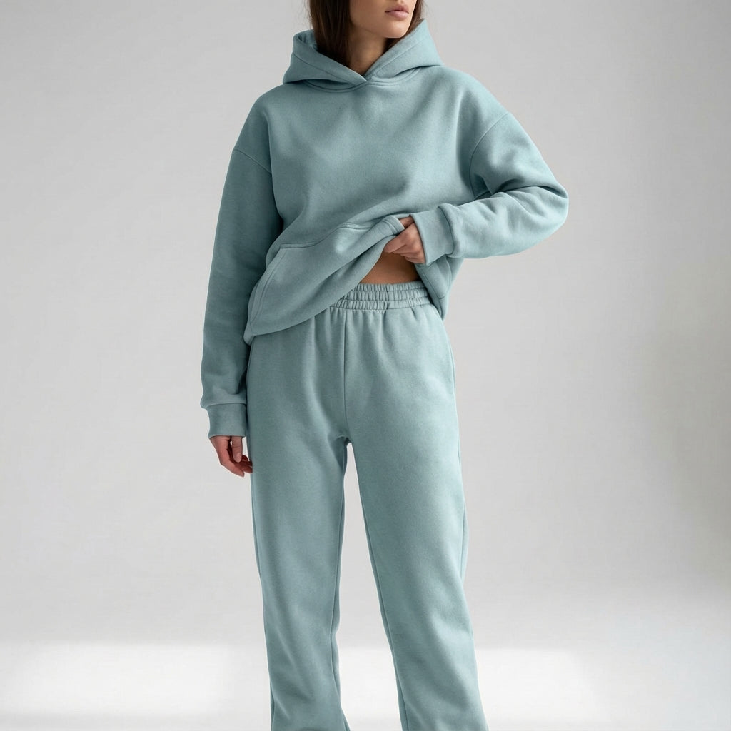 Weiche Stoffmix Jogginganzug -  Katherine