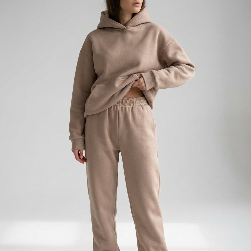 Weiche Stoffmix Jogginganzug -  Katherine