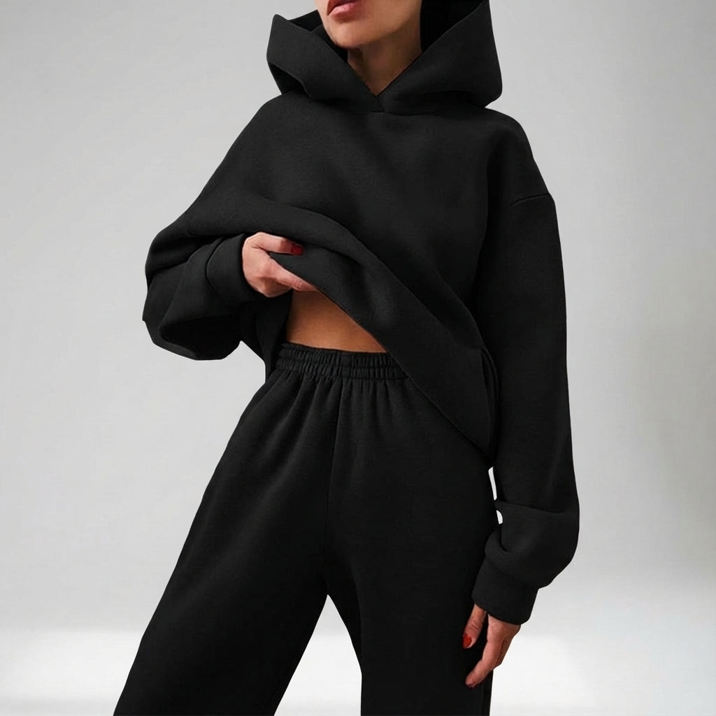 Weiche Stoffmix Jogginganzug -  Katherine