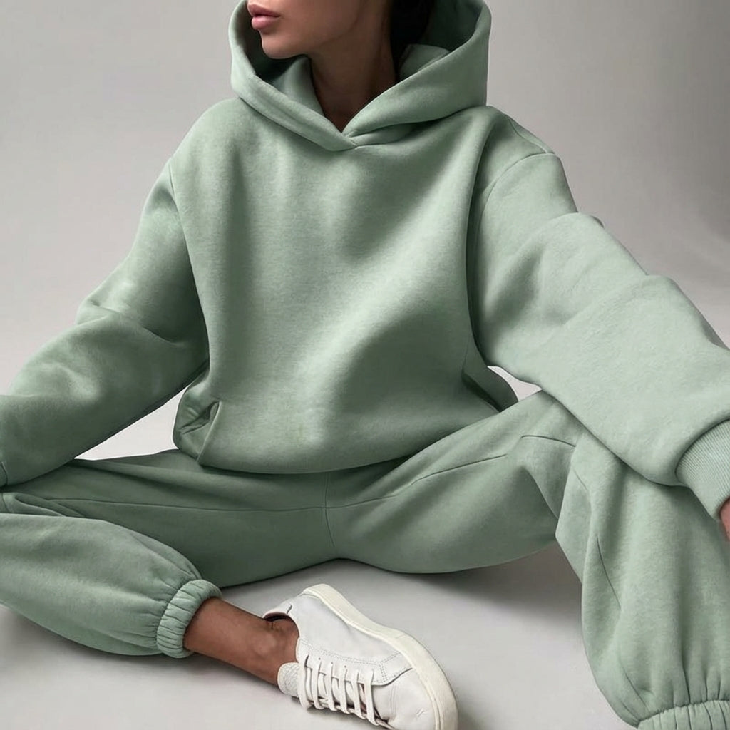 Weiche Stoffmix Jogginganzug -  Katherine