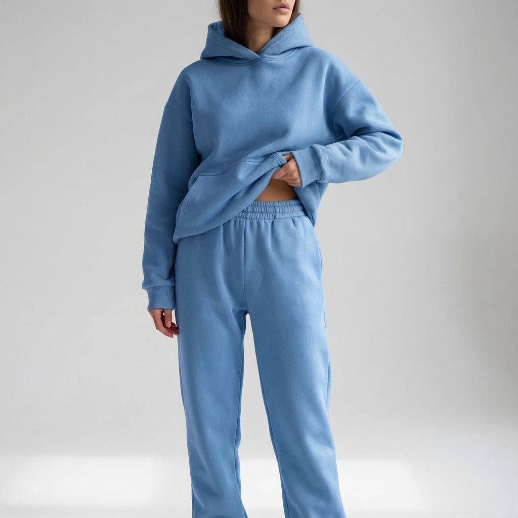 Weiche Stoffmix Jogginganzug -  Katherine