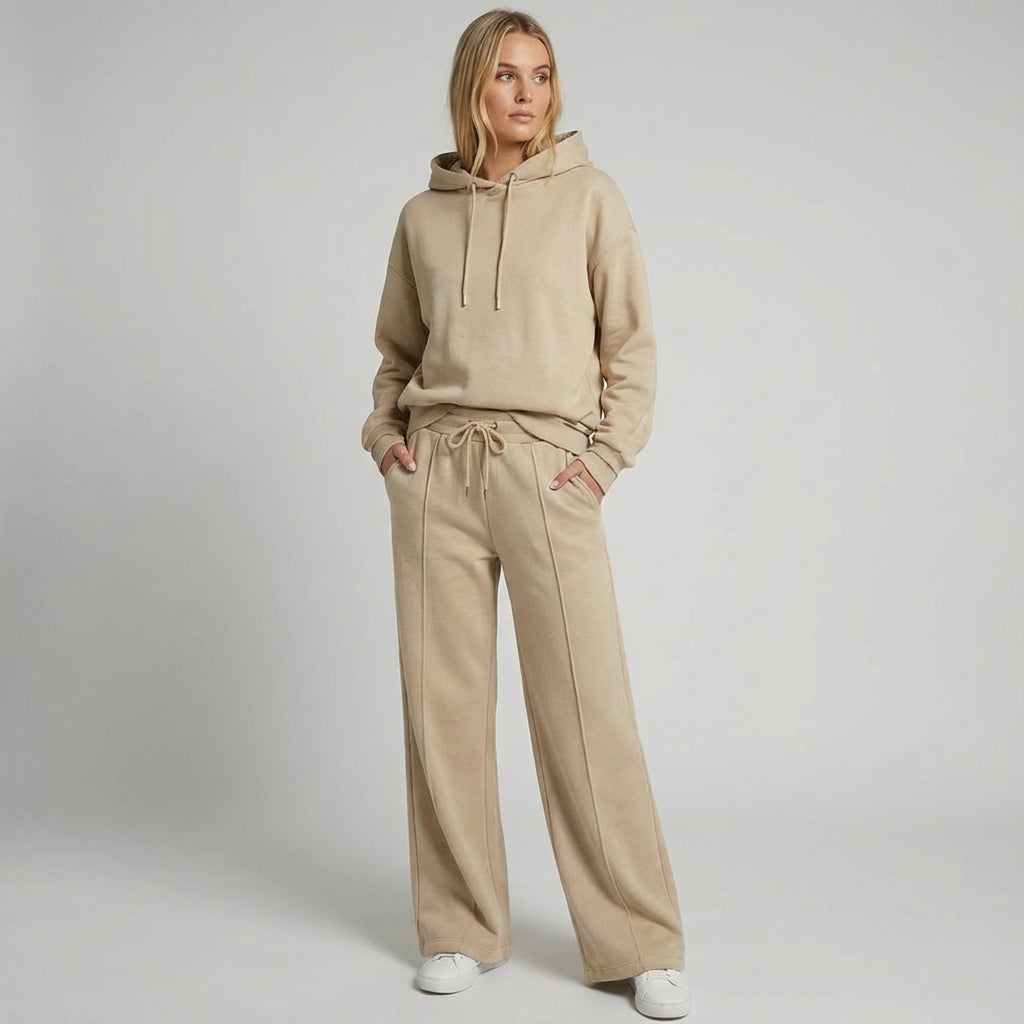 Weit Geschnittene Jogginghose Set - Patty