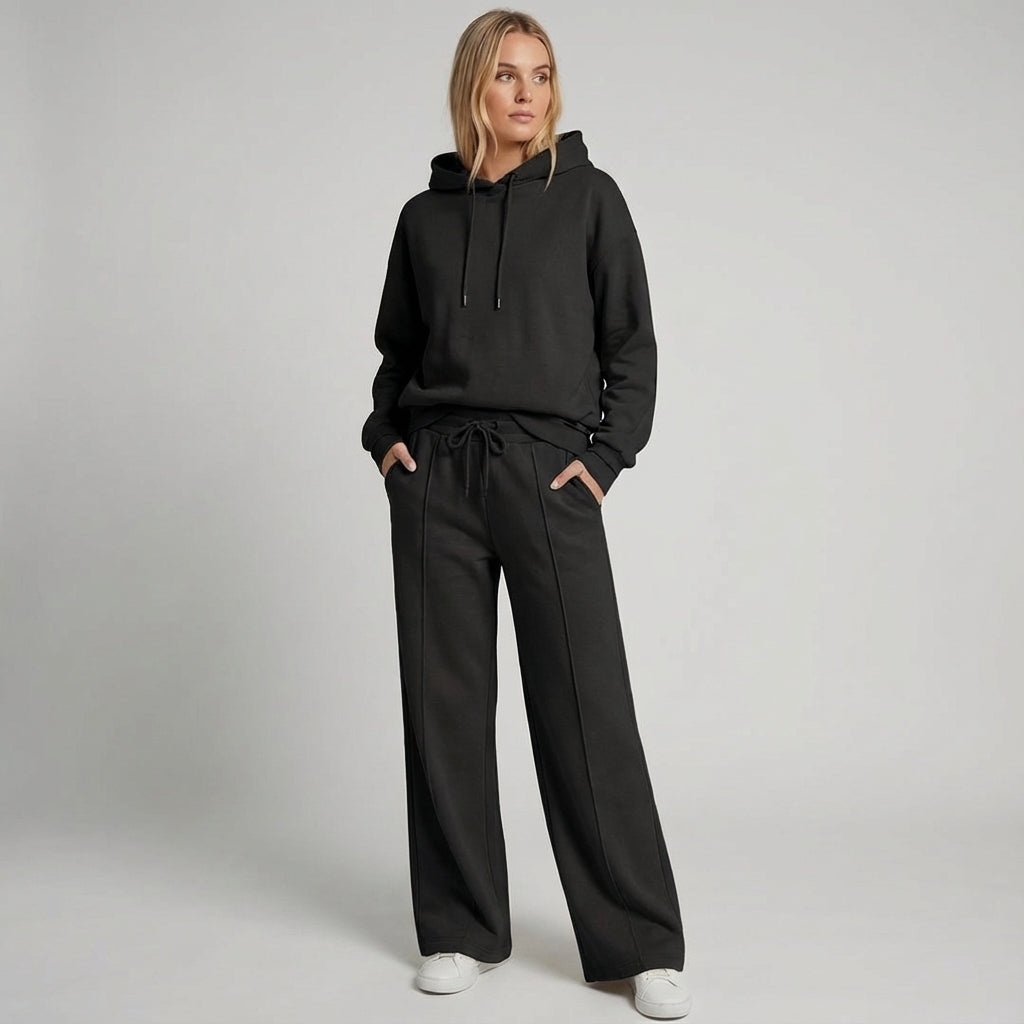 Weit Geschnittene Jogginghose Set - Patty