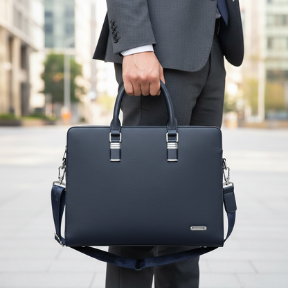 Wielofunkcyjna Aktówka Skórzana - LuxuryCarry 