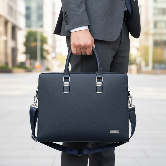 Wielofunkcyjna Aktówka Skórzana - LuxuryCarry 