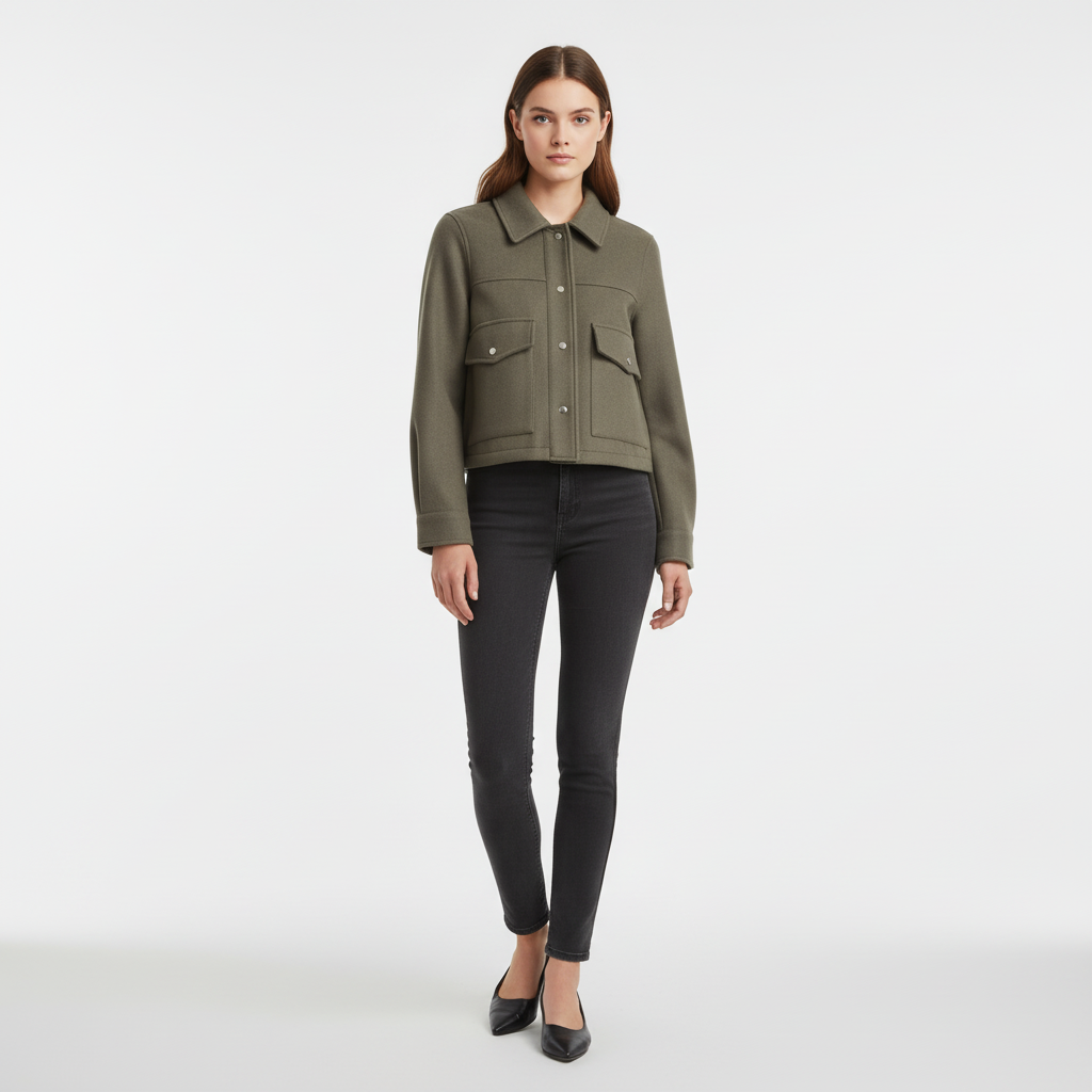 Wolljacke Für Damen - CasualChic