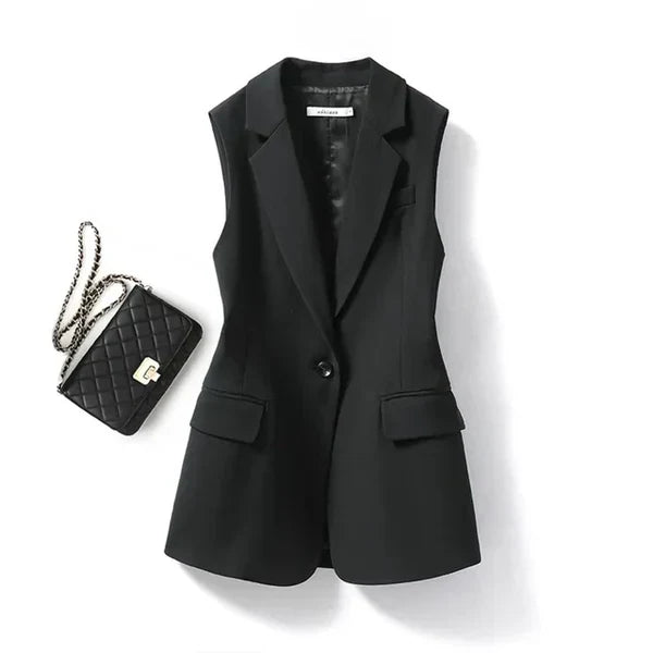 Trendový bezrukávový blazer - Celeste