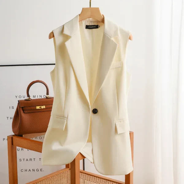Trendový bezrukávový blazer - Celeste