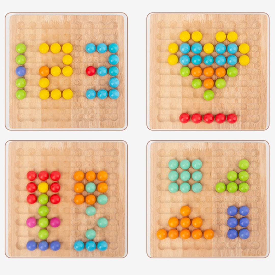 Montessori kuličková logická hra – Podporuje teorii barev a myšlení