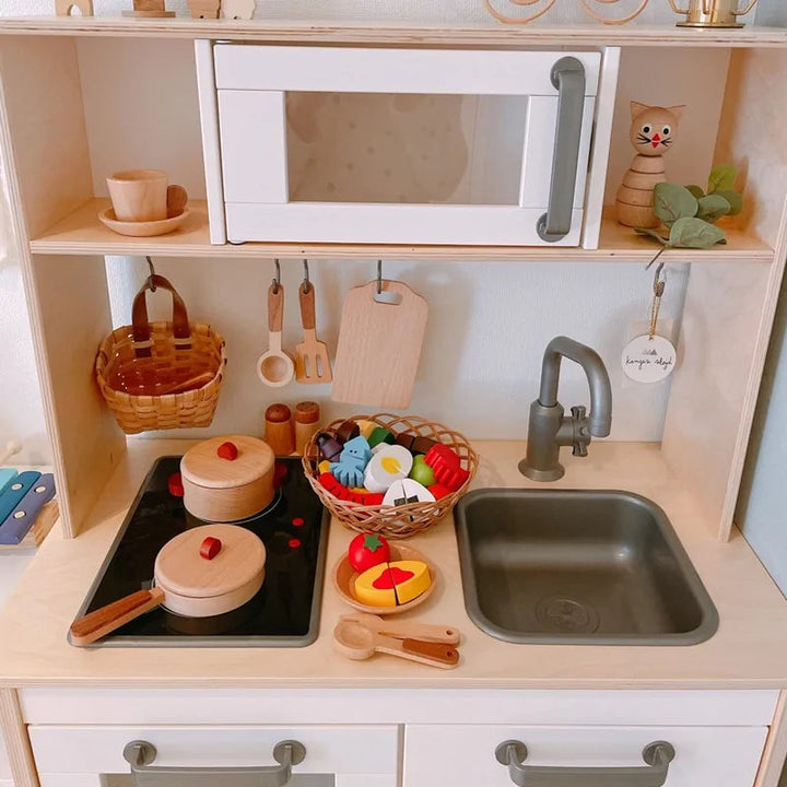 Dřevěné dětské kuchyňky hračky – CooknTimber