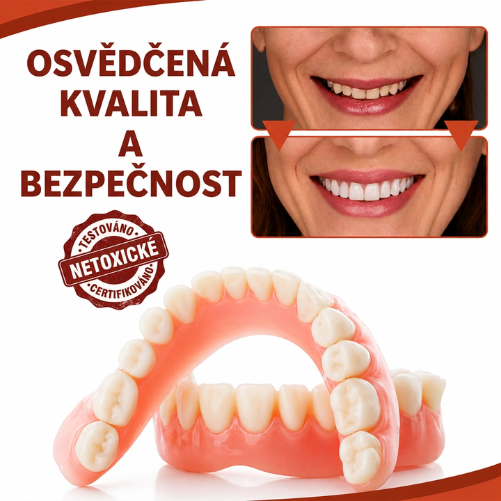 Almohadillas para mayor comodidad de las prótesis dentales | Acolchado suave de silicona | Sujeción antideslizante