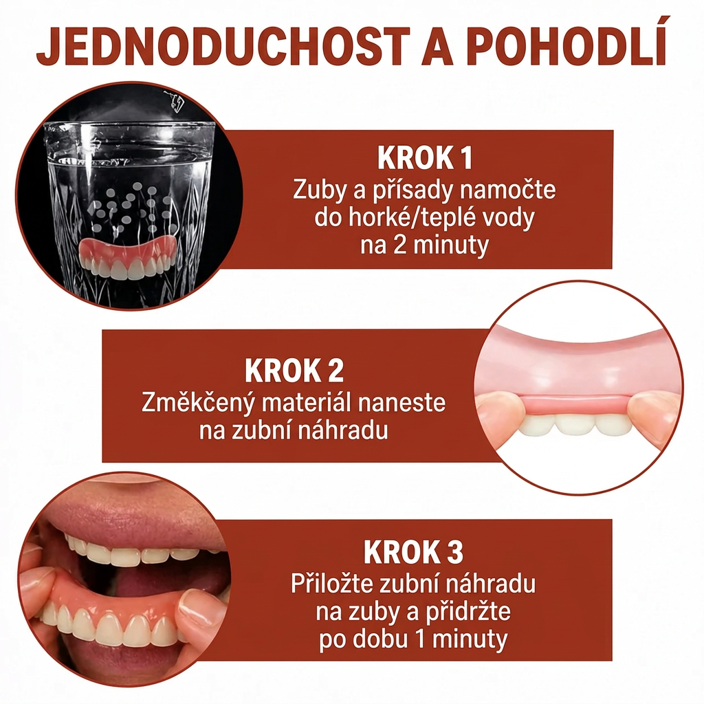 Almohadillas para mayor comodidad de las prótesis dentales | Acolchado suave de silicona | Sujeción antideslizante