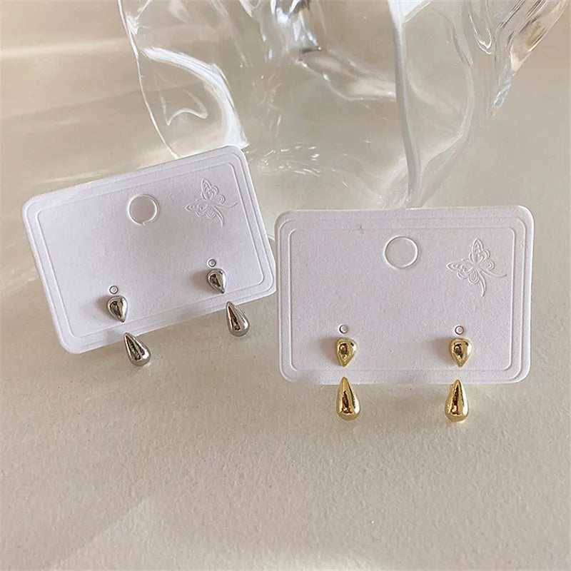 Zierliche Ohrstecker - DropGlimmer 