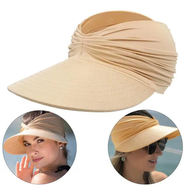 Skládací sluneční klobouk s velkým stínítkem a UV ochranou – Babes