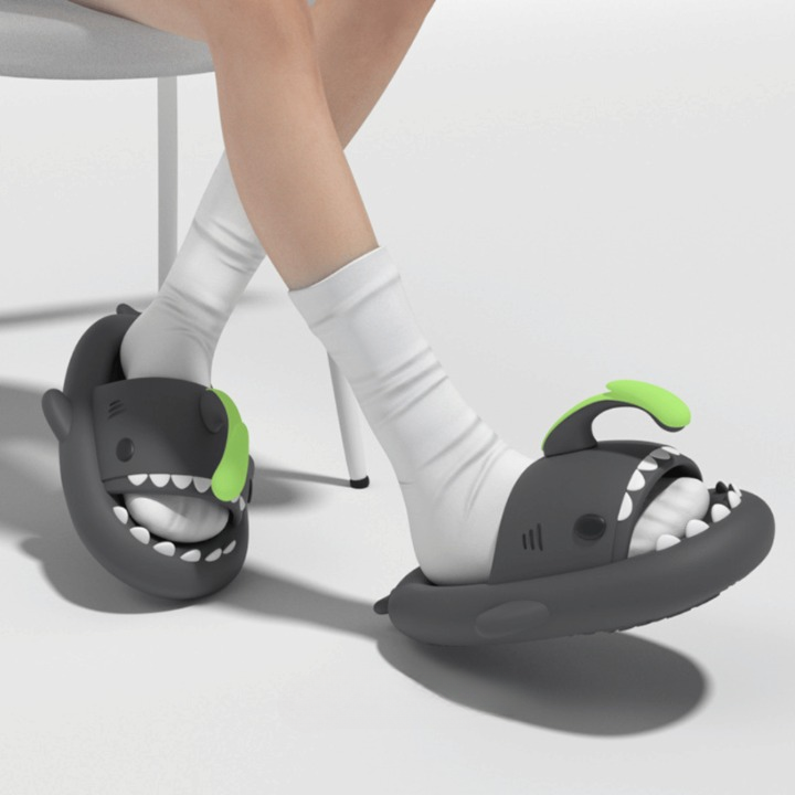 Trendy SoftSteps Sharkies pantofle – měkké a tlumící