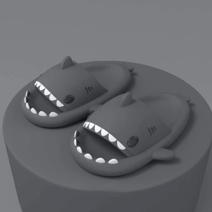 Trendy SoftSteps Sharkies pantofle – měkké a tlumící