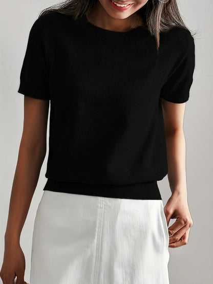 Jarní svetr s krátkým rukávem – Mira