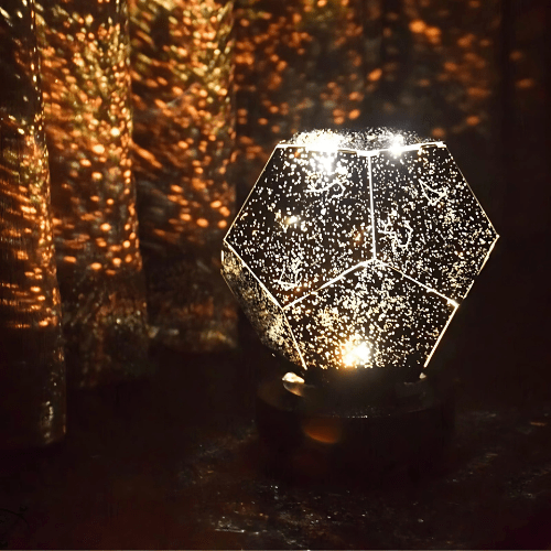 Projektor lampa s hvězdnou oblohou a magickou světelnou show - Lunexa