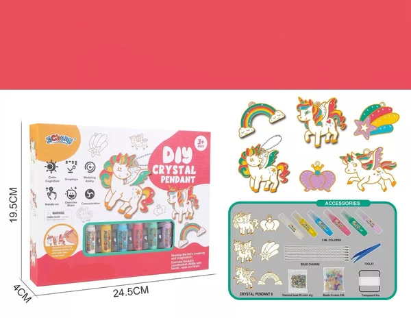 DIY kreativní sada s krystaly pro děti – kup 1, získej 1 zdarma