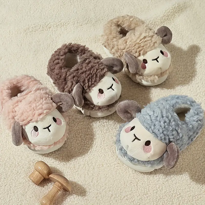 Dětské pantofle se štěňátkem – WoollySteps