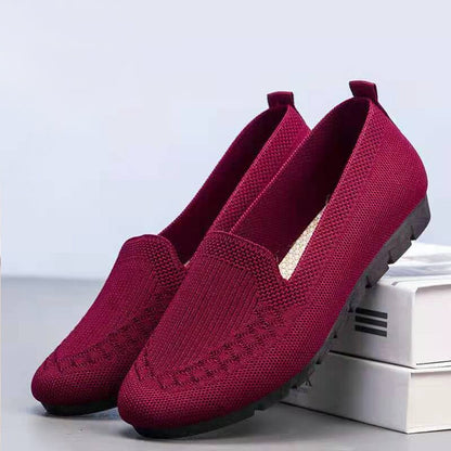 Pohodlné a ventilované dámské slip-on na podzim s podporou klenby - Leona
