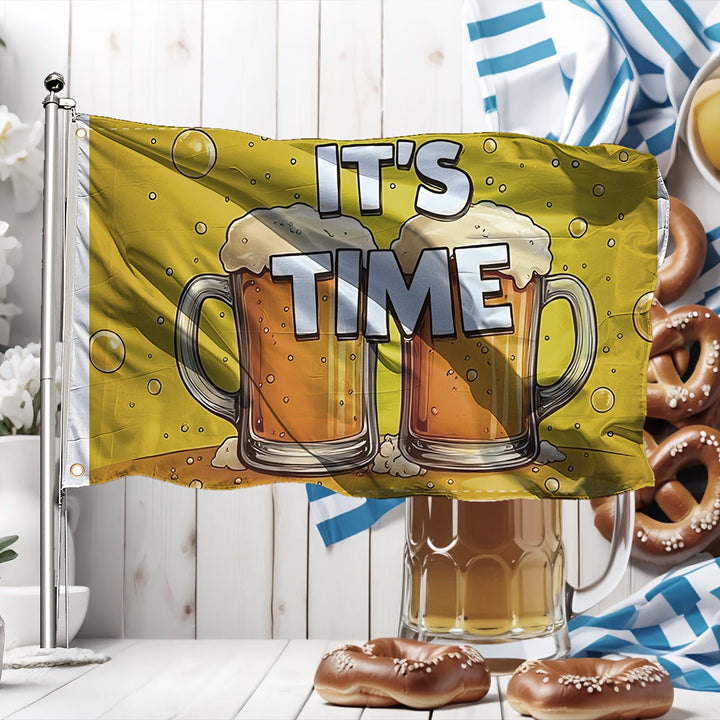 1 kus velká dekorační vlajka Oktoberfest – vlajka „Prost“ Oktoberfest 2026
