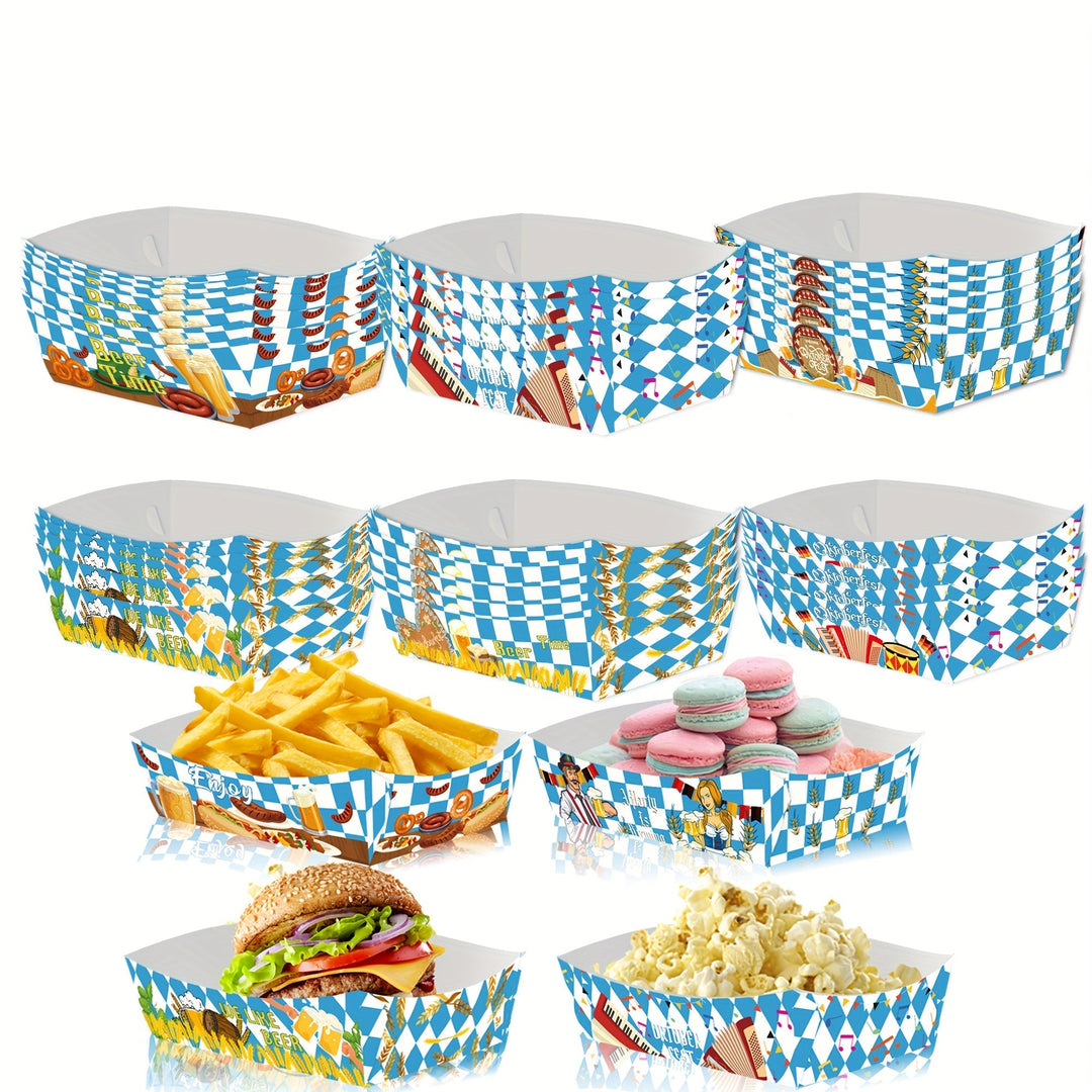 Oktoberfest – papírové misky na občerstvení, sada (2 × 24 ks) – WiesnSnack Oktoberfest 2026