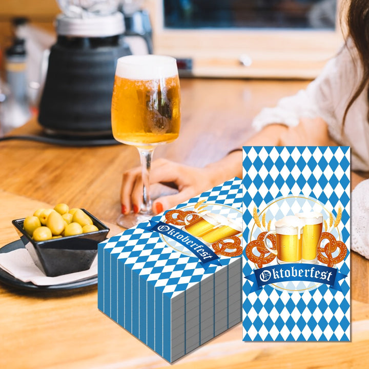 Papírové ubrousky (120 kusů) – WiesnServus Oktoberfest 2025