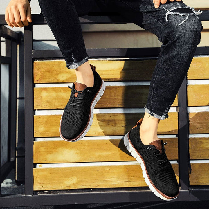 Prodyšné a ultra dobré pánské sneakers v minimalistickém designu – Elias
