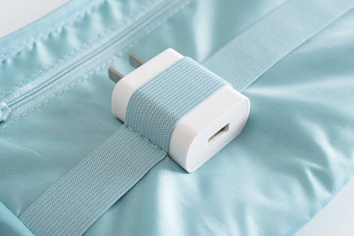 Kompaktní vodotěsné cestovní organizéry na elektroniku a kabely – 2 za cenu 1 mini úložné krabičky