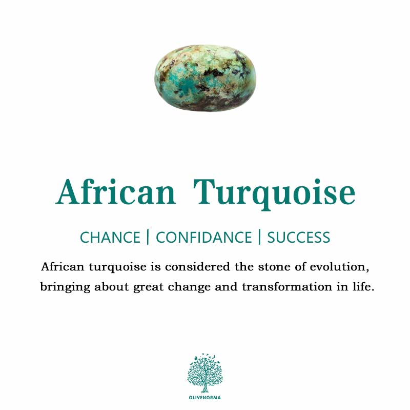 Afrikanischer Türkis Edelstein, grün-blau, Glücksbringer, Transformation, Erfolg, Naturstein
