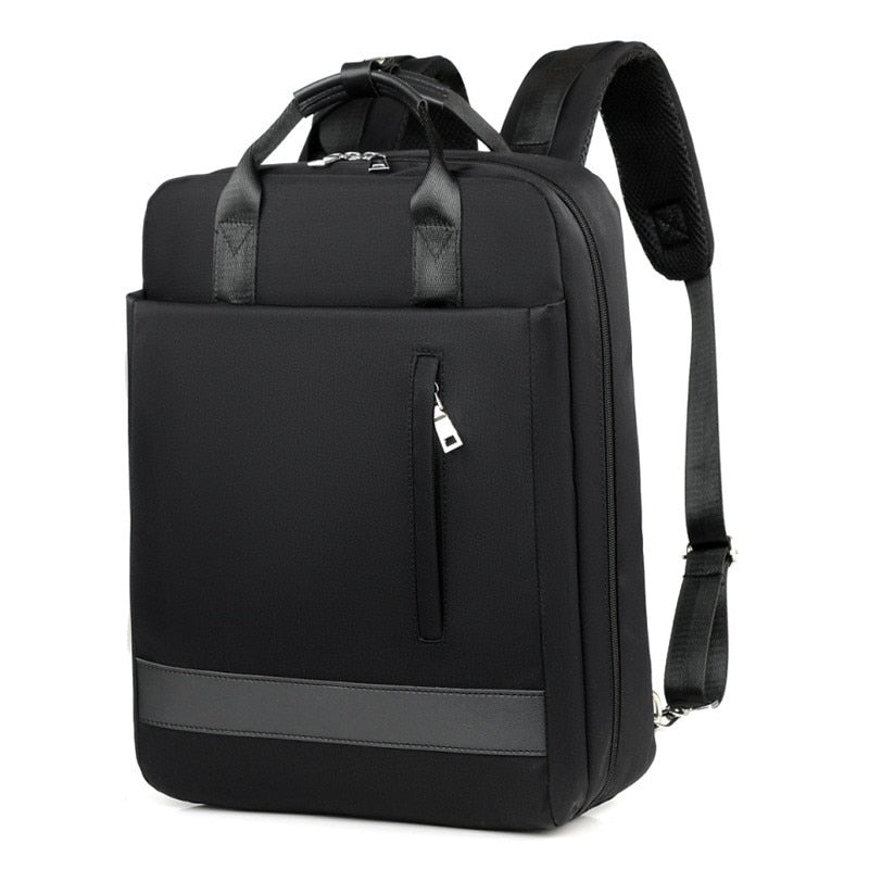Bezpečný batoh proti krádeži se skrytými zipy a USB nabíjením