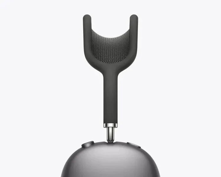 Schwarze kabellose Over-Ear-Kopfhörer, modernes Design, Geräuschunterdrückung.