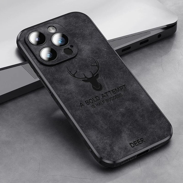 Luxusní jelení kůže iPhone obal - Veltro