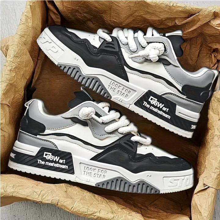 Objemné pánské tenisky pro streetwear s profilovanou podrážkou a komfortními polštářky – Kairo