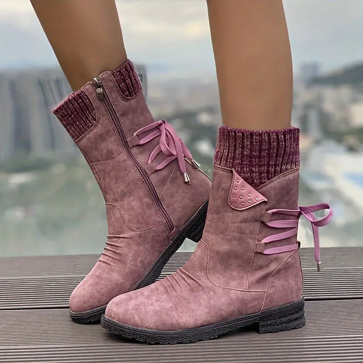 Dámské zimní boty s fleece podšívkou – Selina