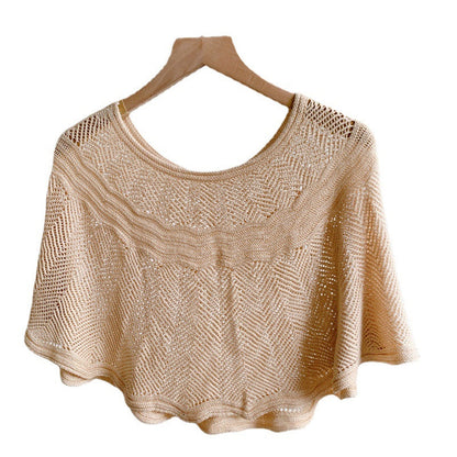 Dámský šál z hedvábí s úpletem a UV ochranou – Amira