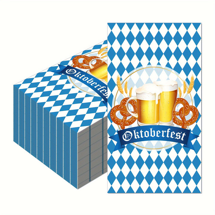 Papírové ubrousky (120 kusů) – WiesnServus Oktoberfest 2025